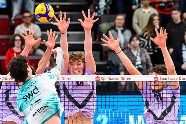 Volleyball, VBL, SWD Powervolleys Düren - VC Olympia Berlin
