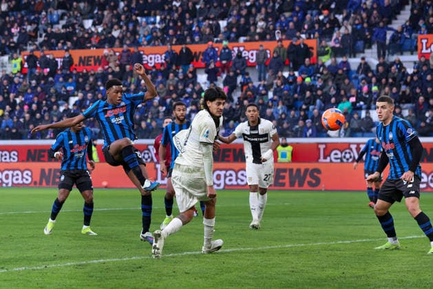 Atalanta BC vs Parma Calcio, Serie A EniLive 2025 2026 day 22 at New Balance Arena. Italy, Bergamo, 2026 01 25: Honest Ahanor (Atalanta) close to score by right foot shot in the second half Atalanta BC vs Parma Calcio, Serie A EniLive 2025 2026, day 22 at New Balance Arena Italy, Bergamo, 2026 01 25: Atalanta BC vs Parma Calcio, Serie A EniLive 2025 2026 day 18 at New Balance Arena. Bergamo Italy Copyright: FabrizioxAndreaxBertani