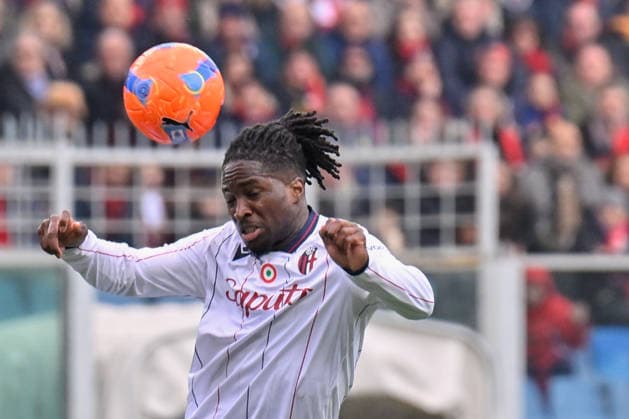 Jonathan Rowe (Bologna FC 1909) during Genoa CFC vs Bologna FC, Italian soccer Serie A match in Genoa, Italy, January 25 2026  Copyright: xDaniloxVigo IPAxSportx xipa-agency.netx xx IPA_70567091 IPA_Agency_IPA70567091