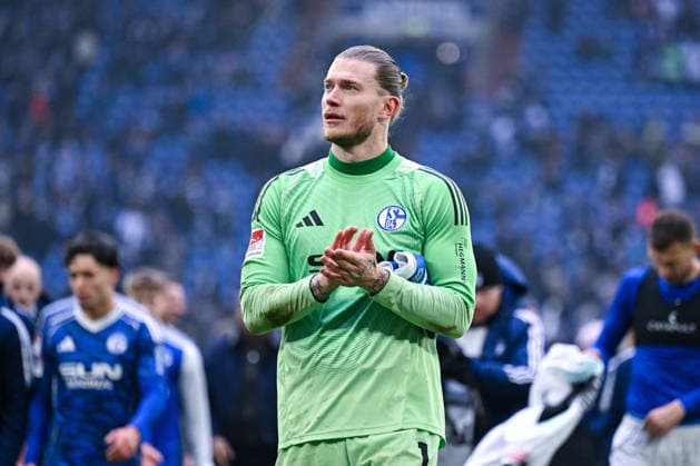 25 01 2026, Football, 2 Bundesliga, Season 2025 2026, Matchday 19, FC Schalke 04 1 FC Kaiserslautern, Goalkeeper Loris Karius FC Schalke 04 xRHR PHOTO YYx Copyright: KROEGER RHR-FOTOx RHR-FOTO YY