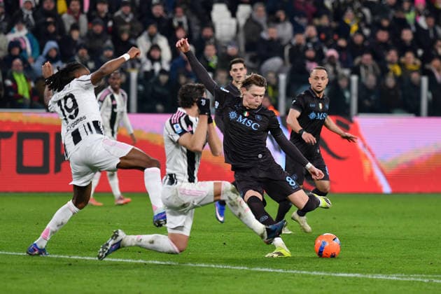 Scott McTominay of SSC Napoli during Serie A 2025 26 match between Juventus FC and of Napoli SSC at Allianz Stadium on January 25, 2026 in Turin, Italy - ph Giuliano Marchisciano  Copyright: xGiulianoxMarchisciano IPAxSportx xipa-agency.netx xx IPA_70568127 IPA_Agency_IPA70568127