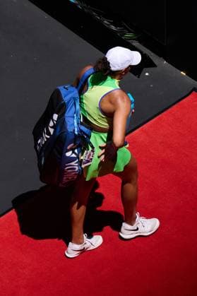 Madison Keys of the United States of America leaves the court after her loss Australian Open tennis tournament, Day Nine, Melbourne Park, Australia - 26 Jan 2026Melbourne Melbourne Park Victoria (VIC) Australia  Copyright: xRachelxBach Shutterstockx 16403644h
