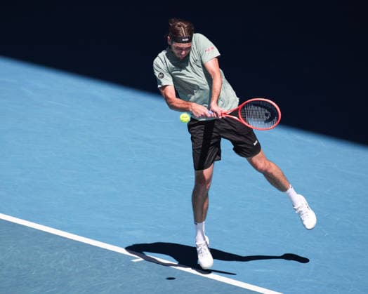 Taylor Fritz USA , Australian Open 2026 , Melbourne Park, Melbourne, Victoria, Australia Copyright: xJuergenxHasenkopfx