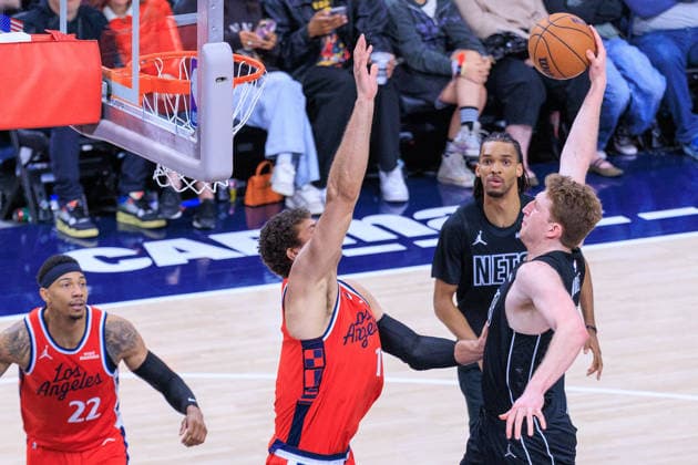Basketball, NBA, Los Angeles Clippers - Brooklyn Nets