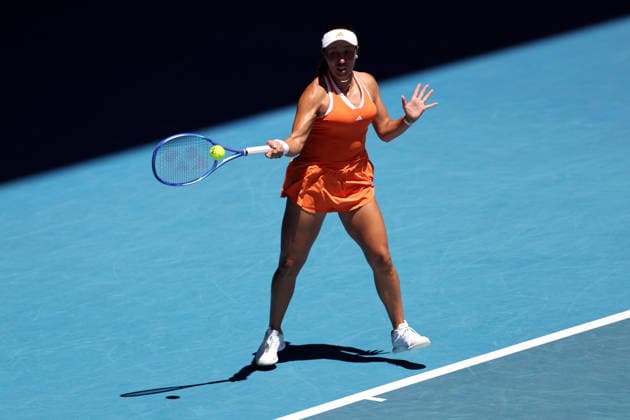 Jessica Pegula during her fourth round match Australian Open tennis tournament, Day Nine, Melbourne Park, Australia - 26 Jan 2026Melbourne Melbourne Park Victoria (VIC) Australia  Copyright: xEllaxLing Shutterstockx 16403642aj