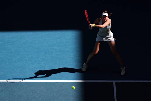 Elena Rybakina during her fourth round match Australian Open tennis tournament, Day Nine, Melbourne Park, Australia - 26 Jan 2026Melbourne Melbourne Park Victoria (VIC) Australia  Copyright: xRachelxBach Shutterstockx 16403644al