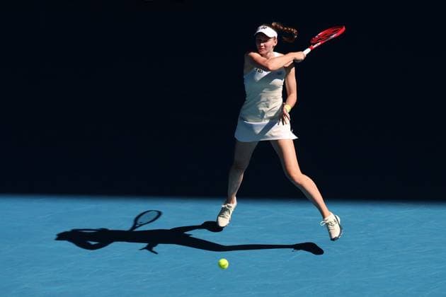 Elena Rybakina during her fourth round match Australian Open tennis tournament, Day Nine, Melbourne Park, Australia - 26 Jan 2026Melbourne Melbourne Park Victoria (VIC) Australia  Copyright: xRachelxBach Shutterstockx 16403644bd