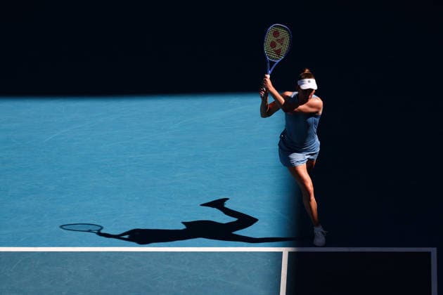 Elise Mertens during her fourth round match Australian Open tennis tournament, Day Nine, Melbourne Park, Australia - 26 Jan 2026Melbourne Melbourne Park Victoria (VIC) Australia  Copyright: xRachelxBach Shutterstockx 16403644be
