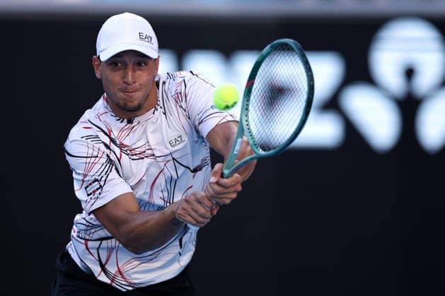 Luciano Darderi during his fourth round match Australian Open tennis tournament, Day Nine, Melbourne Park, Australia - 26 Jan 2026Melbourne Melbourne Park Victoria (VIC) Australia  Copyright: xEllaxLing Shutterstockx 16403642av