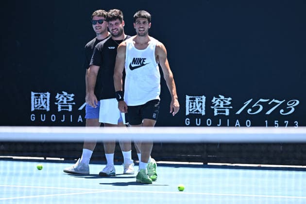 Tennis, Australian Open, Training