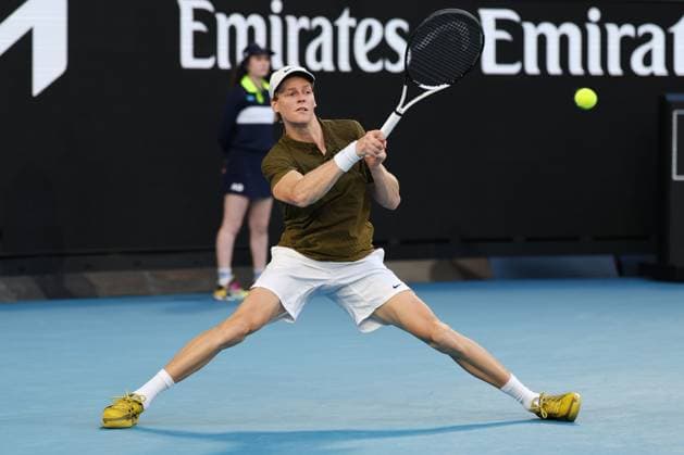 Jannik Sinner during his fourth round match Australian Open tennis tournament, Day Nine, Melbourne Park, Australia - 26 Jan 2026Melbourne Melbourne Park Victoria (VIC) Australia  Copyright: xRachelxBach Shutterstockx 16403644cr