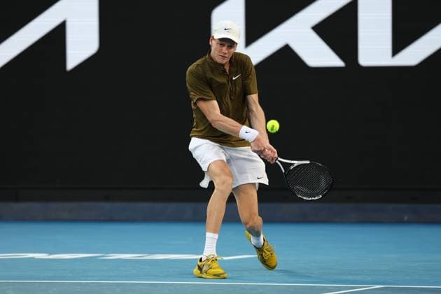 Jannik Sinner during his fourth round match Australian Open tennis tournament, Day Nine, Melbourne Park, Australia - 26 Jan 2026Melbourne Melbourne Park Victoria (VIC) Australia  Copyright: xRachelxBach Shutterstockx 16403644cx