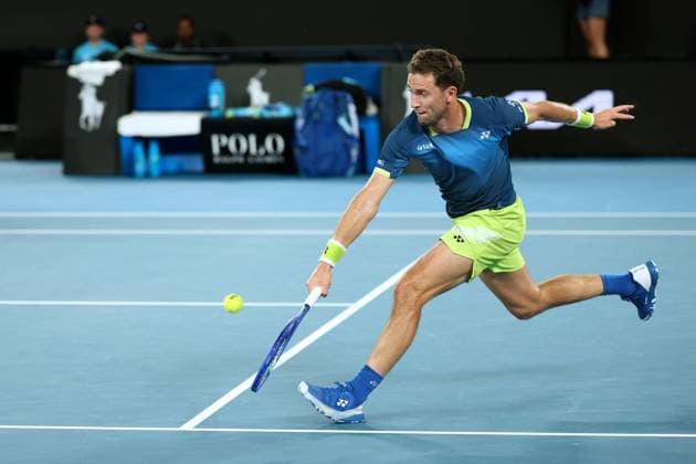 Casper Ruud during his fourth round match Australian Open tennis tournament, Day Nine, Melbourne Park, Australia - 26 Jan 2026Melbourne Melbourne Park Victoria (VIC) Australia  Copyright: xRachelxBach Shutterstockx 16403644fu
