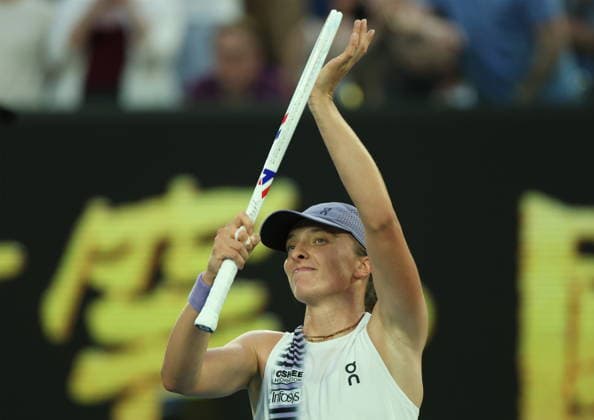 TENIS AUSTRALIAN OPEN 2026 26012026 N Z IGA SWIATEK CZWARTA RUNDA AUSTRALIAN OPEN W MELBOURNE MARCIN CHOLEWINSKI NEWSPIX.PL TENIS AUSTRALIAN OPEN 2026 26012026 IGA SWIATEK IN THE FOURTH ROUND OF AUSTRALIAN OPEN IN MELBOURNE NEWSPIX.PL --- newspix.pl 