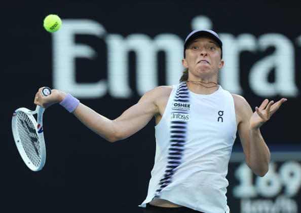 TENIS AUSTRALIAN OPEN 2026 26012026 N Z IGA SWIATEK CZWARTA RUNDA AUSTRALIAN OPEN W MELBOURNE MARCIN CHOLEWINSKI NEWSPIX.PL TENIS AUSTRALIAN OPEN 2026 26012026 IGA SWIATEK IN THE FOURTH ROUND OF AUSTRALIAN OPEN IN MELBOURNE NEWSPIX.PL --- newspix.pl 