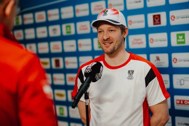 OLYMPICS - Winter Olympic Games, Olympische Spiele, Olympia, OS Milano Cortina 2026 VIENNA,AUSTRIA,26.JAN.26 - OLYMPICS - Winter Olympic Games Milano Cortina 2026, preview, OEOC equipping. Image shows Johannes Aujesky (AUT) during an interview.  GEPAxpictures xAlexanderxSolc