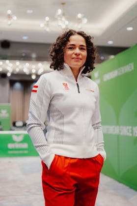 OLYMPICS - Winter Olympic Games, Olympische Spiele, Olympia, OS Milano Cortina 2026 VIENNA,AUSTRIA,26.JAN.26 - OLYMPICS - Winter Olympic Games Milano Cortina 2026, preview, OEOC equipping. Image shows Julia Scheib (AUT).  GEPAxpictures xAlexanderxSolc
