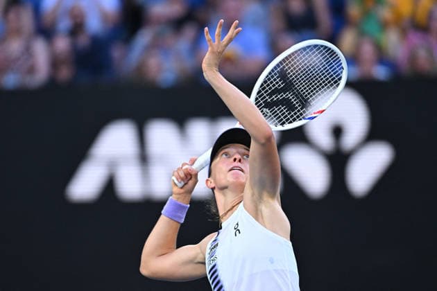 Australian Open - Melbourne Iga Swiatek (POL) during her fourth round match at the 2026 Australian Open at Melbourne Park in Melbourne, AUSTRALIA, on January 26, 2026. Photo by Corinne Dubreuil ABACAPRESS.COM Melbourne Australia  Copyright: xDubreuilxCorinne ABACAx