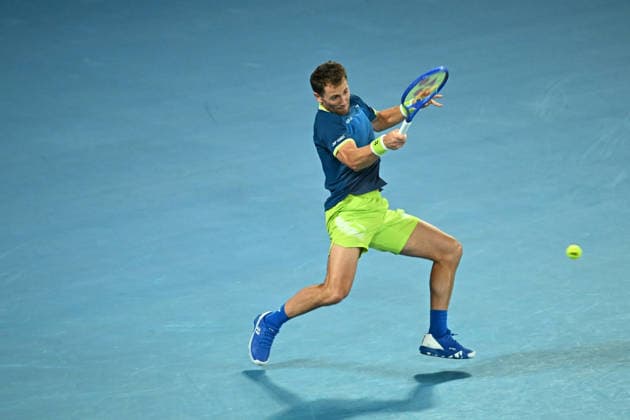 Australian Open - Melbourne Casper Ruud (NOR) during his fourth round match at the 2026 Australian Open at Melbourne Park in Melbourne, AUSTRALIA, on January 26, 2026. Photo by Corinne Dubreuil ABACAPRESS.COM Melbourne Australia  Copyright: xDubreuilxCorinne ABACAx