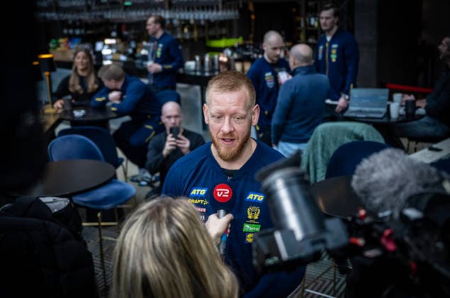 Handball, European Championship, Swedish national team, Press conference in Malmö