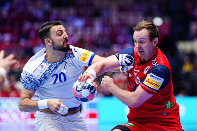 Handball, European Championship, Portugal - Norway
