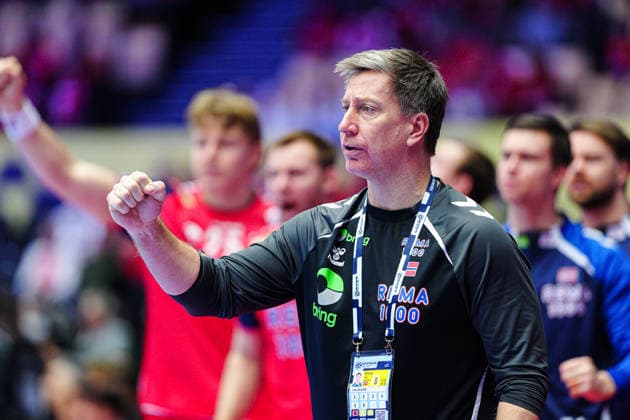 Jonas Wille Norway, Coach DEN, Portugal vs Norway, Handball, EHF European Championship 2026, Main Round, Matchday 3, 26 01 2026 DEN, Portugal vs Norway, Handball, EHF European Championship 2026, Main Round, Matchday 3, 26 01 2026 Herning Copyright: xEibner-Pressefoto MarcelxvonxFehrnx EP_MFN