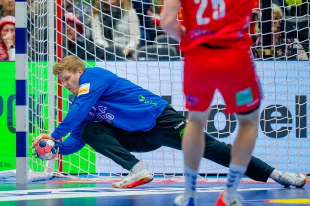 Handball European Championship 2026 Portugal Norway Herning, Denmark 20260126 Robin Haug during the European Championship handball match between Portugal and Norway in the Boxen arena in Herning Photo Stian Lysberg Solum NTB Herning Denmark EDITORIAL USE ONLY RESTRICTED USE FOR BETTING COMPANIES  Copyright: xStianxLysbergxSolumx xNTBx