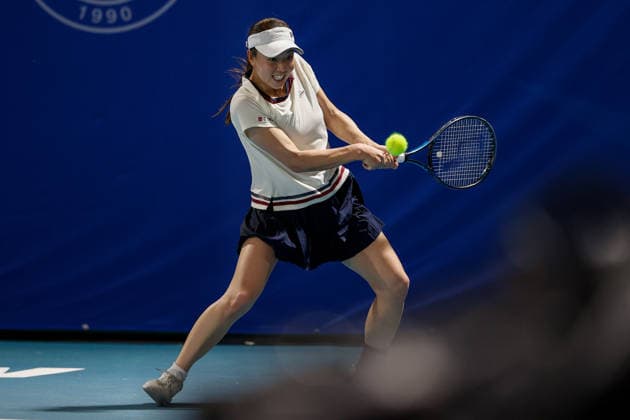 Philippine Women s Open Sakura Hosogi of Japan in action against Camila Osorio of Columbia during day one of the Philippine Women s Open in Manila, Philippines on January 26, 2026. The Philippine Women s Open runs from January 26 to 31 2026 Manila Philippines  Copyright: xMatrixxImagesx xMarkxCristinox