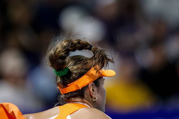 Philippine Women s Open Camila Osorio of Columbia serves to Sakura Hosogi of Japan during day one of the Philippine Women s Open in Manila, Philippines on January 26, 2026. The Philippine Women s Open runs from January 26 to 31 2026 Manila Philippines  Copyright: xMatrixxImagesx xMarkxCristinox