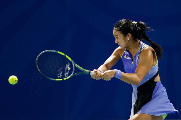 Philippine Women s Open Alexandra Eala of the Philippines in action against Alina Charaeva of Russia during day one of the Philippine Women s Open in Manila, Philippines on January 26, 2026. The Philippine Women s Open runs from January 26 to 31 2026 Manila Philippines  Copyright: xMatrixxImagesx xMarkxCristinox