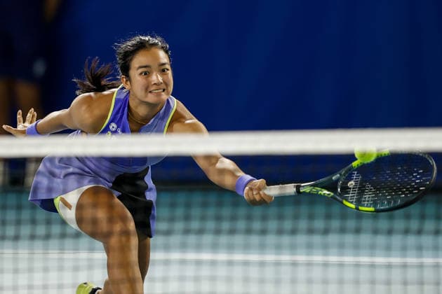 Philippine Women s Open Alexandra Eala of the Philippines in action against Alina Charaeva of Russia during day one of the Philippine Women s Open in Manila, Philippines on January 26, 2026. The Philippine Women s Open runs from January 26 to 31 2026 Manila Philippines  Copyright: xMatrixxImagesx xMarkxCristinox