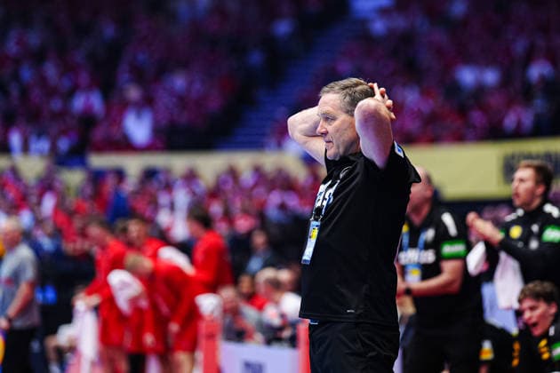 Alfred Gislason Germany, Coach DEN, Germany vs Denmark, Handball, EHF European Championship 2026, Main Round, Matchday 3, 26 01 2026 DEN, Germany vs Denmark, Handball, EHF European Championship 2026, Main Round, Matchday 3, 26 01 2026 Herning Copyright: xEibner-Pressefoto MarcelxvonxFehrnx EP_MFN