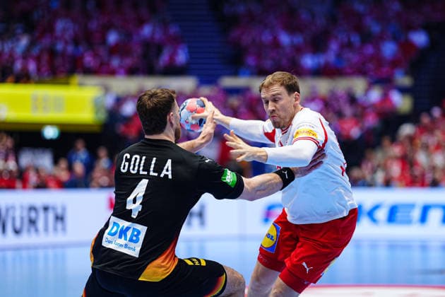 Handball, European Championship, Germany - Denmark