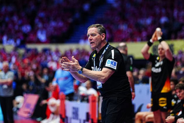 Alfred Gislason Germany, Coach DEN, Germany vs Denmark, Handball, EHF European Championship 2026, Main Round, Matchday 3, 26 01 2026 DEN, Germany vs Denmark, Handball, EHF European Championship 2026, Main Round, Matchday 3, 26 01 2026 Herning Copyright: xEibner-Pressefoto MarcelxvonxFehrnx EP_MFN
