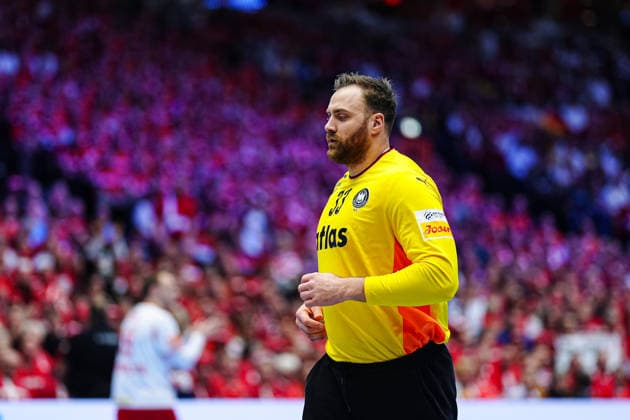 Andreas Wolff Germany, 33 DEN, Germany vs Denmark, Handball, EHF European Championship 2026, Main Round, Matchday 3, 26 01 2026 DEN, Germany vs Denmark, Handball, EHF European Championship 2026, Main Round, Matchday 3, 26 01 2026 Herning Copyright: xEibner-Pressefoto MarcelxvonxFehrnx EP_MFN