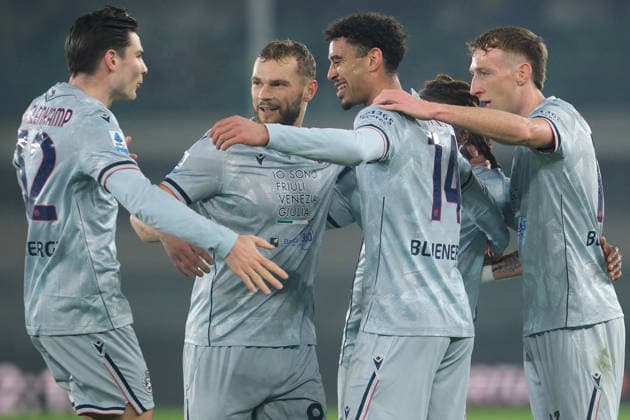CALCIO - Serie A - Hellas Verona FC VS Udinese Calcio Udinese Calcio Team celebrates after scores a goal during the soccer match between Hellas Verona FC and Udinese Calcio, MD 22 of Serie A Enilive Italian soccer championship 2025 2026 at Marcantonio Bentegodi Stadium on January 26, 2026, Verona, Italy. Verona Italy  Copyright: xIPAxSport ABACAx