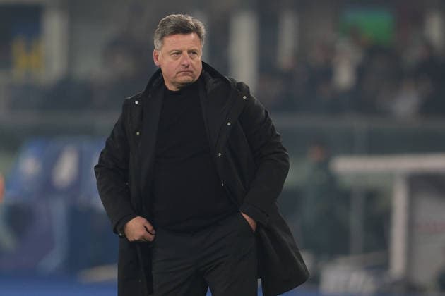 Kosta Runjaic, head coach of Udinese Calcio during the soccer match between Hellas Verona FC and Udinese Calcio, MD 22 of Serie A Enilive Italian soccer championship 2025 2026 at Marcantonio Bentegodi Stadium on January 26, 2026, Verona, Italy.  Copyright: xRobertoxTommasini IPAxSportx xipa-agency.netx xx IPA_70597685 IPA_Agency_IPA70597685