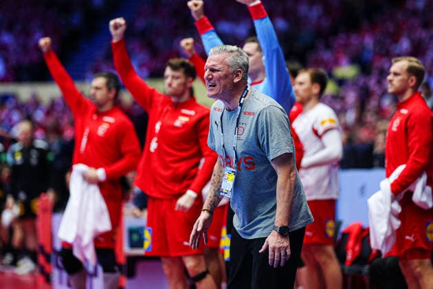 Nikolaj Jacobsen Denmark, Coach angry DEN, Germany vs Denmark, Handball, EHF European Championship 2026, Main Round, Matchday 3, 26 01 2026 DEN, Germany vs Denmark, Handball, EHF European Championship 2026, Main Round, Matchday 3, 26 01 2026 Herning Copyright: xEibner-Pressefoto MarcelxvonxFehrnx EP_MFN