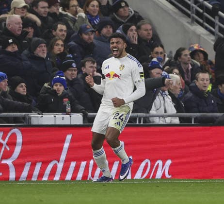 Everton v Leeds United, FA Premier League 26.01.26 Everton v Leeds United, FA Premier League Bradley Ormesher The Times James Justin of Leeds United celebrates scoring his teams opening goal of the match 0-1  Copyright: xBradleyxOrmesherx NINTCHDBPICT001054375998