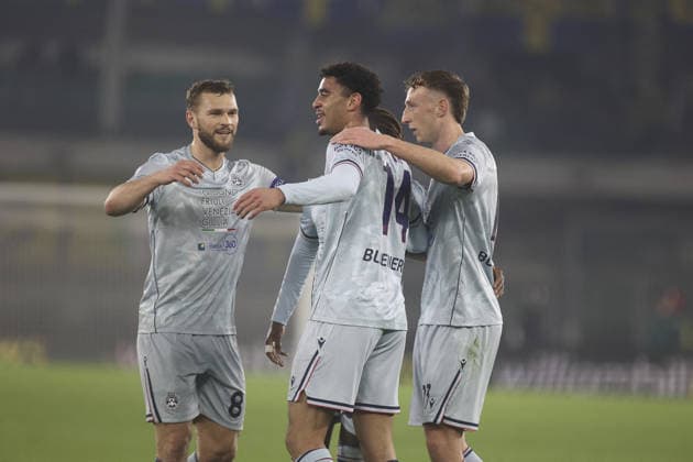 CALCIO - Serie A - Hellas Verona FC vs Udinese Calcio Arthur Atta of Udinese FC celebrates with team mate during Hellas Verona FC vs Udinese Calcio, 22Â° Serie A Enilive 2025-26 game at Marcantonio Bentegodi stadium in Verona (VR), Italy, on January 26, 2026. Verona Italy  Copyright: xIPAxSport ABACAx
