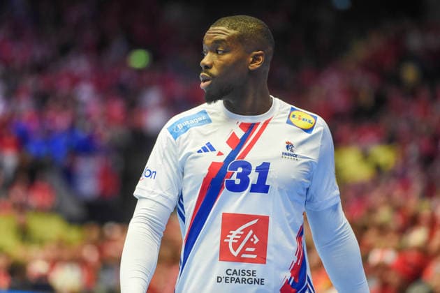 Handball I Men I European Championship 2026 I Main Round Group II I Matchday 3 I Spain France I 26 01 2026 Dylan Nahi 31, France Copyright: xLobeca JanxKirschnerx