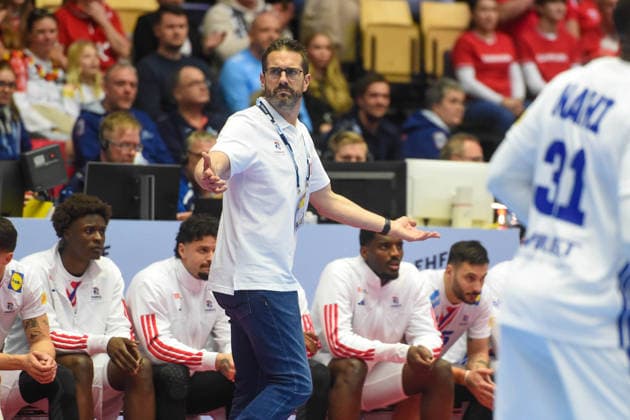 Handball I Men I European Championship 2026 I Main Round Group II I Matchday 3 I Spain France I 26 01 2026 Guillaume Gille Coach, France Copyright: xLobeca JanxKirschnerx