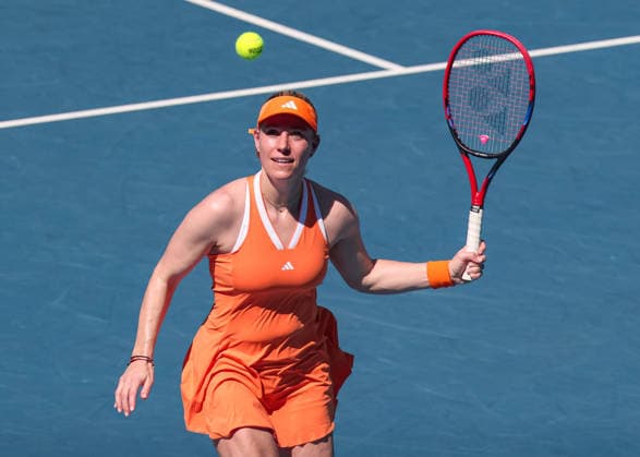 Tennis, Australian Open, Legends doubles with Angelique Kerber