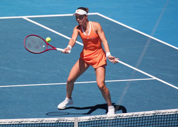 Iva Jovic USA , Australian Open 2026 Melbourne Park, Melbourne, Victoria, Australia Copyright: xJuergenxHasenkopfx