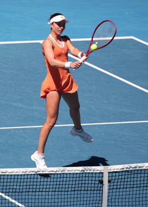 Iva Jovic USA , Australian Open 2026 Melbourne Park, Melbourne, Victoria, Australia Copyright: xJuergenxHasenkopfx