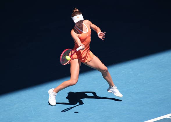 Iva Jovic USA , Australian Open 2026 Melbourne Park, Melbourne, Victoria, Australia Copyright: xJuergenxHasenkopfx