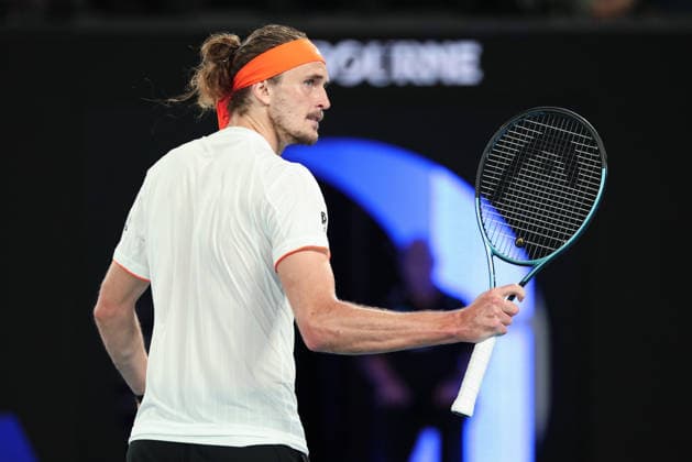 Alexander Zverev GER , Australian Open 2026 Melbourne Park, Melbourne, Victoria, Australia Copyright: xJuergenxHasenkopfx