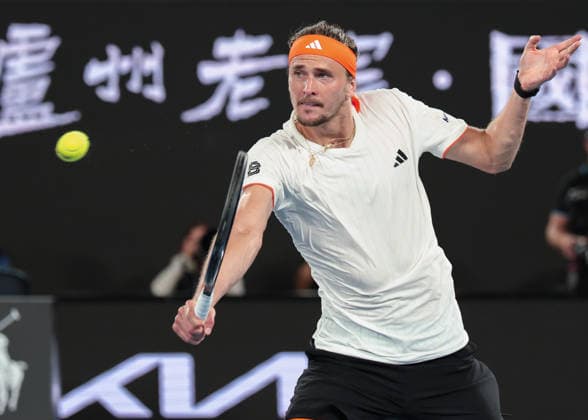 Alexander Zverev GER , Australian Open 2026 Melbourne Park, Melbourne, Victoria, Australia Copyright: xJuergenxHasenkopfx