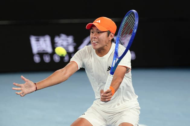 Learner Tien USA , Australian Open 2026 Melbourne Park, Melbourne, Victoria, Australia Copyright: xJuergenxHasenkopfx