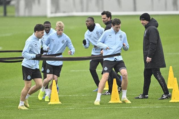 Club Brugge v Marseille - UEFA Champions League Media Activities 27 01 2026 BRUGGE, BELGIUM - JANUARY 27 : pictured during a training session ahead of the UEFA Champions League 2025 26 League Phase MD8 match between Club Brugge and Marseille on January 27, 2026 in Brugge, Belgium, 27 01 2026 Brugge Belgium  Copyright: xJanxDexMeuleneirx